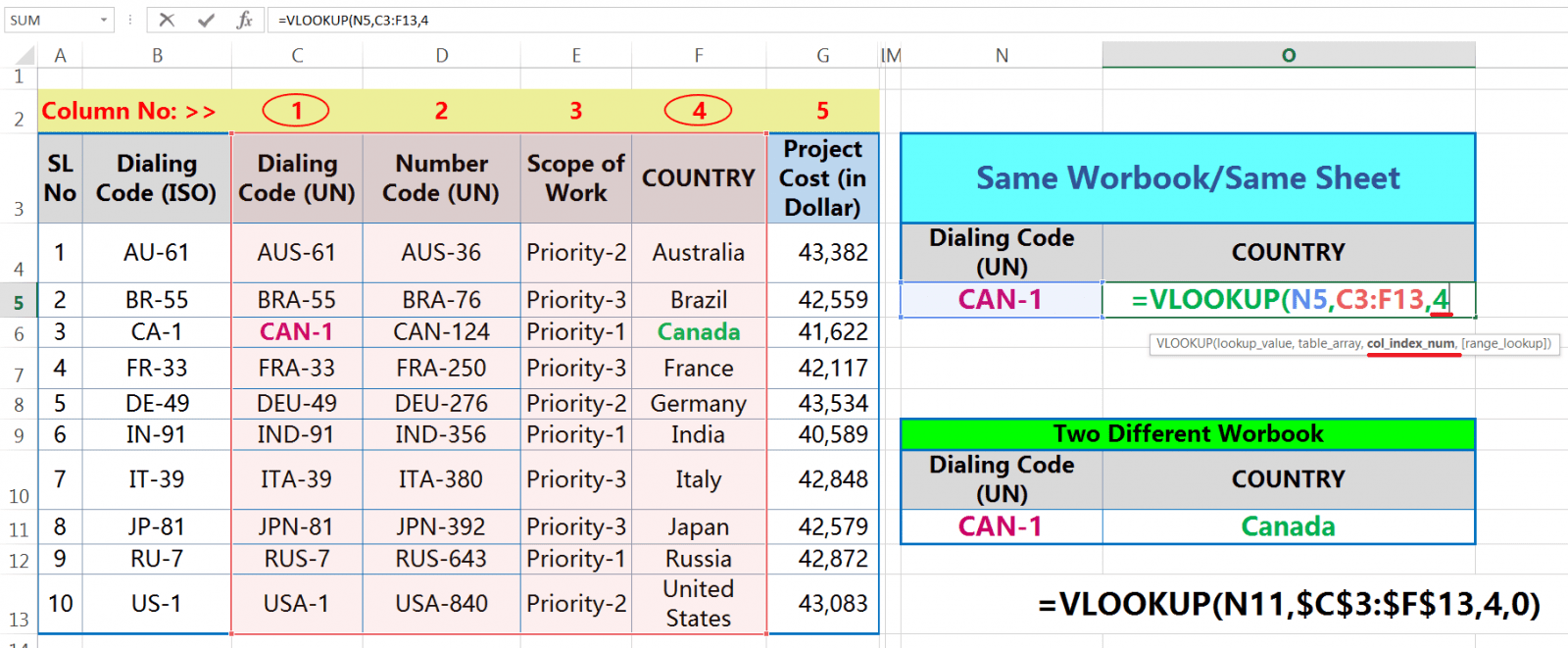 VLOOKUP step4