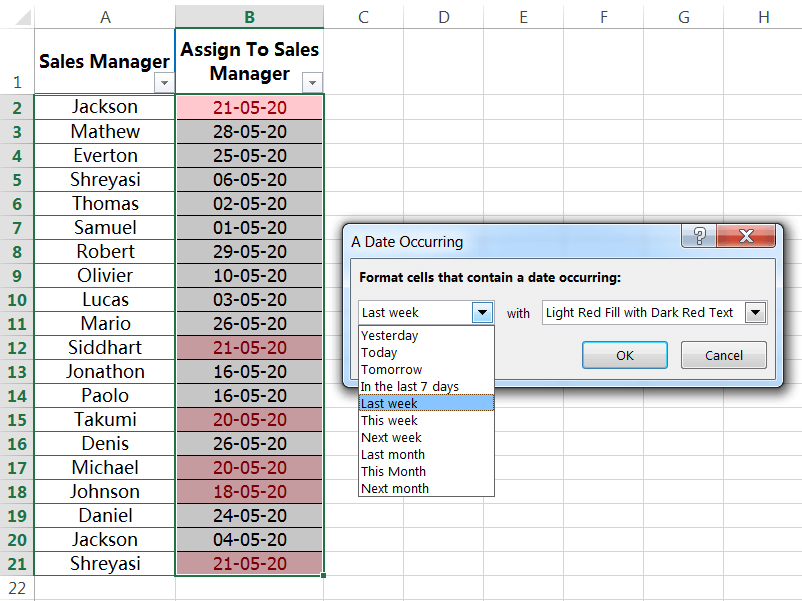 06 Examples of Excel Conditional Formatting_12