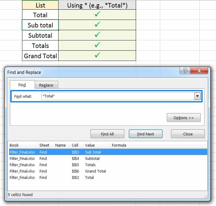 HOW TO FIND THE TEXT NUMERIC VALUE FROM EXCEL WORKBOOK_Find Content with Wildcards Characters_1