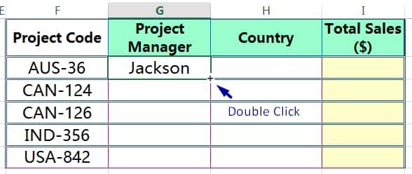 METHOD 3 HOW TO COPY FORMULA IN EXCEL ➢ USING AUTOFILL IN EXCEL_3